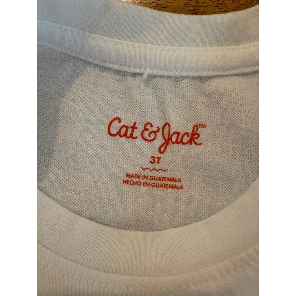 Cat & Jack Short Sleeve Tees, Size 3T